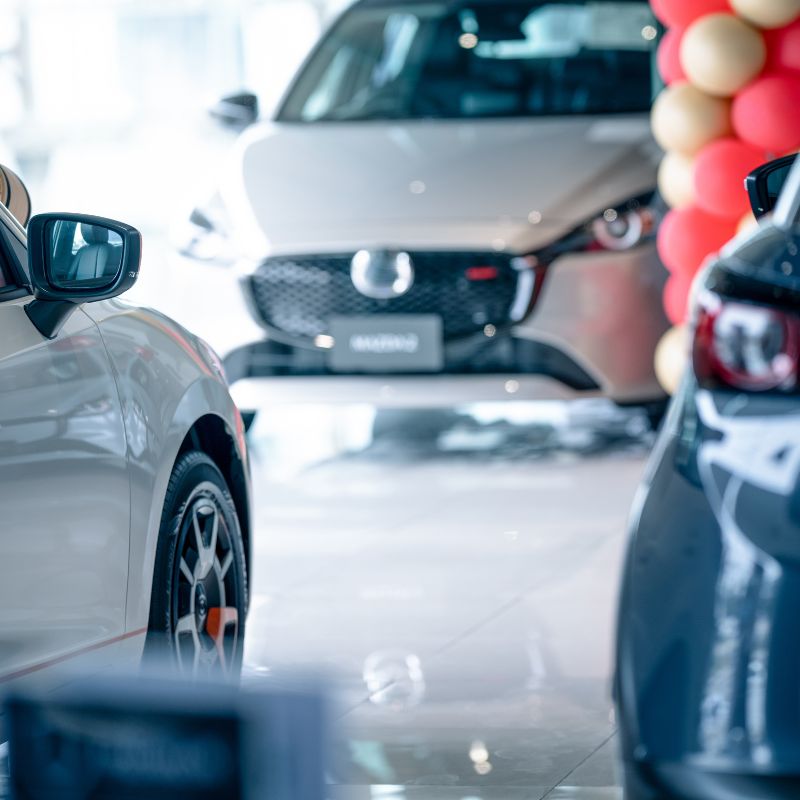 Automotive showroom cleaning by commercial cleaning professionals